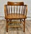 This is a beautiful antique 19th Century primitive barrel back oak pub chair or captain’s chair, likely from the late...