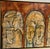 Moshe Katz, Modernist Israeli Judaica Jewish Rabbi Mixed Media Collage Painting Moshe Katz, c. 1950's For Sale - Image 12 of 13