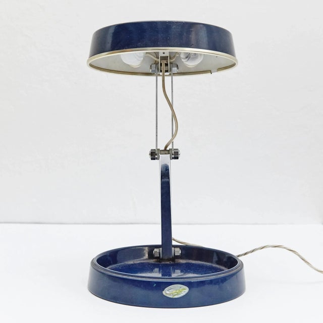Spanish Industrial Table Lamp from GEI, 1970s For Sale - Image 4 of 7