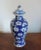 19th Century Chinese Blue & White Porcelain Garniture Vase in Hawthorne Pattern For Sale In New York - Image 6 of 11