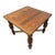 Early 20th Century English Tudor Expansion Table Turned Baluster Legs Quarter Sawn Oak, X-Stretcher 1a For Sale