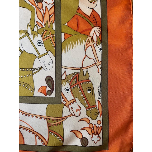 HERMÈS ALI BABA Silk Scarf edited 1972 Pierre Peron For Sale - Image 11 of 12