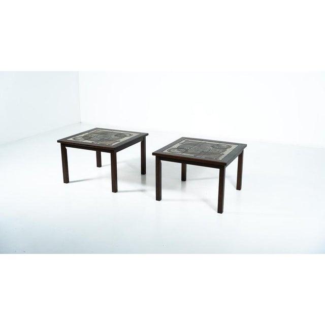 1970s Danish Side Tables from Ox Art, 1970s, Set of 2 For Sale - Image 5 of 12