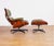 1960s Herman Miller Eames Lounge Chair and Ottoman, Green Leather, 1960s For Sale - Image 5 of 7