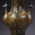 Bronze Bronze Vase With Gold Inlay & Phoenix Handles - Archaic Style Hu Vessel For Sale - Image 8 of 10