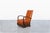Wood Vintage French Art Deco Leather and Walnut Lounge Chairs, 1940s For Sale - Image 7 of 14