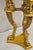 Vintage Egyptian Revivial Giltwood Round Marble Top Figural Pedestal Plant Stand For Sale - Image 10 of 12
