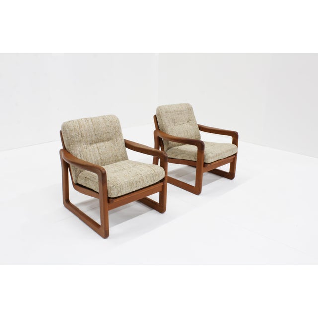 1960s Mid-Century Modern Easy Chairs in Teak from Holstebro Möbelfabrik, 1960s, Set of 2 For Sale - Image 5 of 11