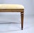 Louis XVI Style Benches After Baker Furniture, Giltwood & Silk, 1960s For Sale - Image 11 of 13
