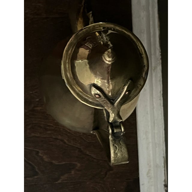 Metal Vintage 19th Century Brass Imperial Eagle Tea Pot For Sale - Image 7 of 13