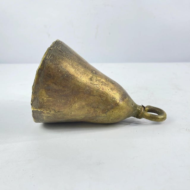 Early 20th Century Benue Brass Bell Nigeria For Sale - Image 4 of 7