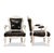 French Pair of 1980s Louis XVI Armchairs For Sale - Image 3 of 12