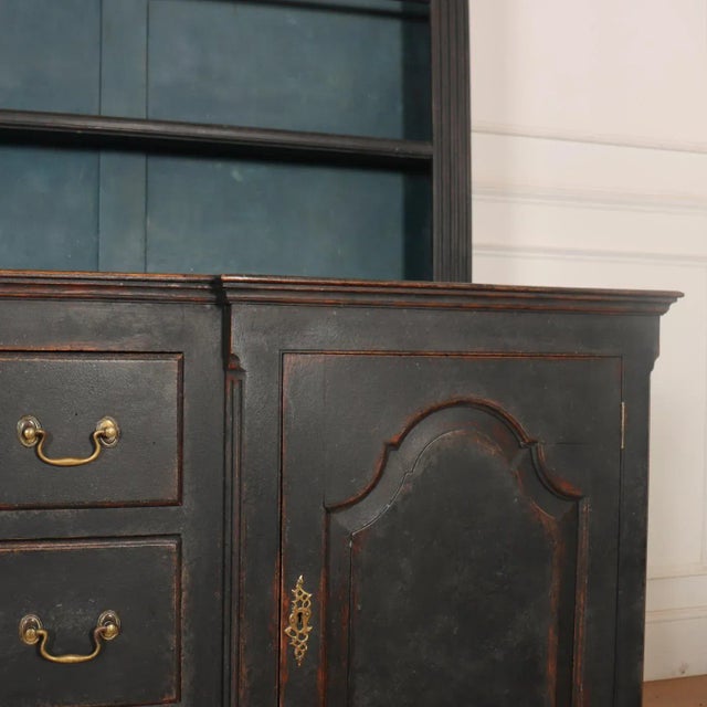Black 18th Century English Painted Dresser For Sale - Image 8 of 11