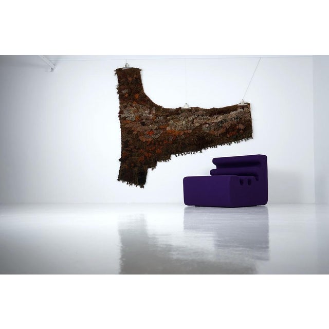 Mid-Century Modern Wall Decoration in Textile by Hans Widmann, 1970s For Sale - Image 3 of 15