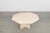 Vintage Octagonal Travertine Coffee Table, 1970s, in Very Good conditions. Designed 1970 to 1979