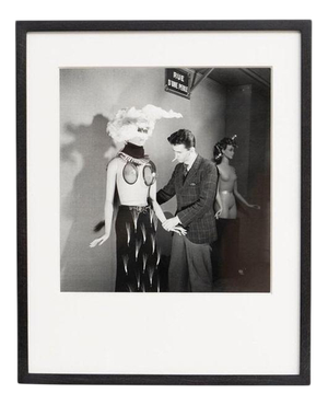 Denise Bellon, Maurice Henry and His Mannequin, 2000s, Photography, Framed