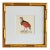 Original Hand-Painted French Partridge Painting, Framed For Sale