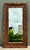 Vintage Monumental Bamboo and Rattan Floor Mirror For Sale In West Palm - Image 6 of 17