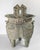 20th Century Chinese Verdigris Brass Ding Ritual Bronze Form Vessel For Sale In New York - Image 6 of 18