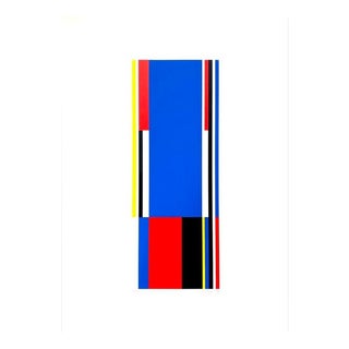 Jo Niemeyer, Construction, 1982, Serigraph, Cardboard For Sale