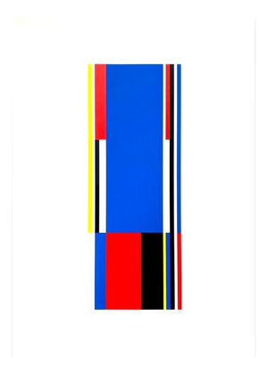 Jo Niemeyer, Construction, 1982, Serigraph, Cardboard