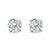 A timeless jewelry essential, these white diamonds studs will bring unparalleled sparkle to your ears. These elegant lab...