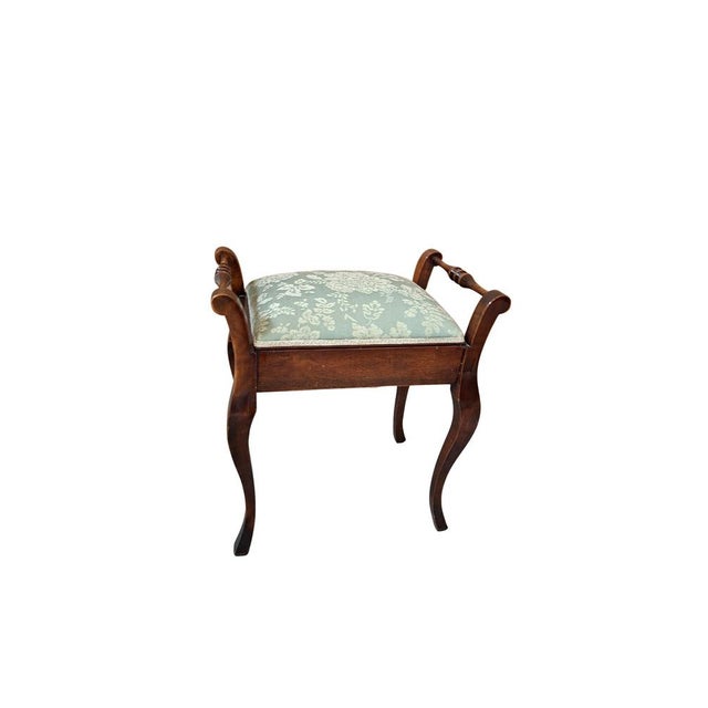Vintage Bedroom Stool, 1980 For Sale - Image 3 of 12