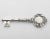 Excellent quality Edwardian solid sterling silver presentation key. Hallmarked in Glasgow in 1904/1905 by James Weir....