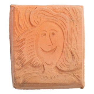 Studio Pottery Tile by Mark Bulwinkle For Sale
