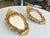 Pair Italian Venetian Painted Gilt Wood Wall Mirror, 1960s For Sale - Image 4 of 16