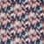 Harlequin Distortion Fabric in Rosewood/Neptune/Azure For Sale