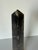 Vintage Italian Portoro Marble & Honey Onyx Obelisk, Made in Italy For Sale - Image 4 of 12