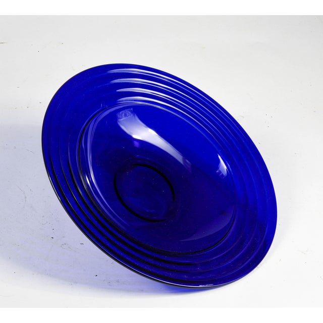 1980s Blue Murano Glass Centerpiece, 1980s For Sale - Image 5 of 9