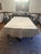 Vintage 100% Linen Tablecloth With Hand Embroidered Scalloped Edge From Portugal For Sale - Image 4 of 6
