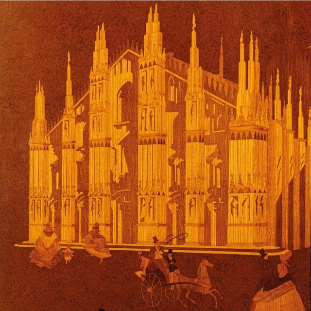 Decorative Panel from Pietro Lingeri, 1940s, in Very Good conditions. Designed 1920 to 1949