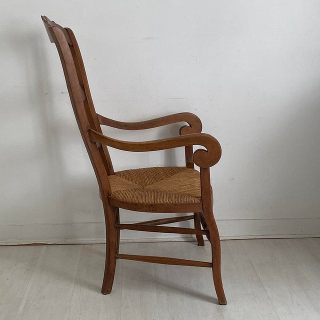 Vintage Provençal Armchair, 1950s For Sale - Image 3 of 13