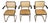 S64V Cantilever Armchair by Marcel Breuer for Thonet, Set of 3 For Sale