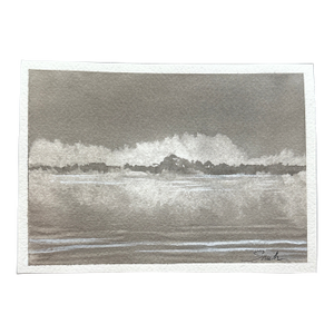 “Moonlight Mirage” Original Watercolor Painting by Nancy Smith