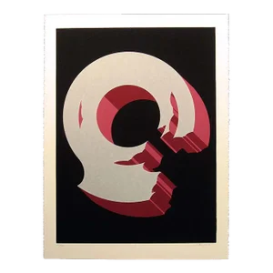 Jim Boutwell Untitled Signed & Numbered Serigraph Abstract Art Print