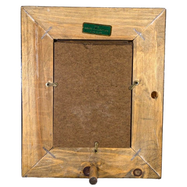 Black Vintage the Essex Collection, Usa Animals Picture Frame For Sale - Image 8 of 9