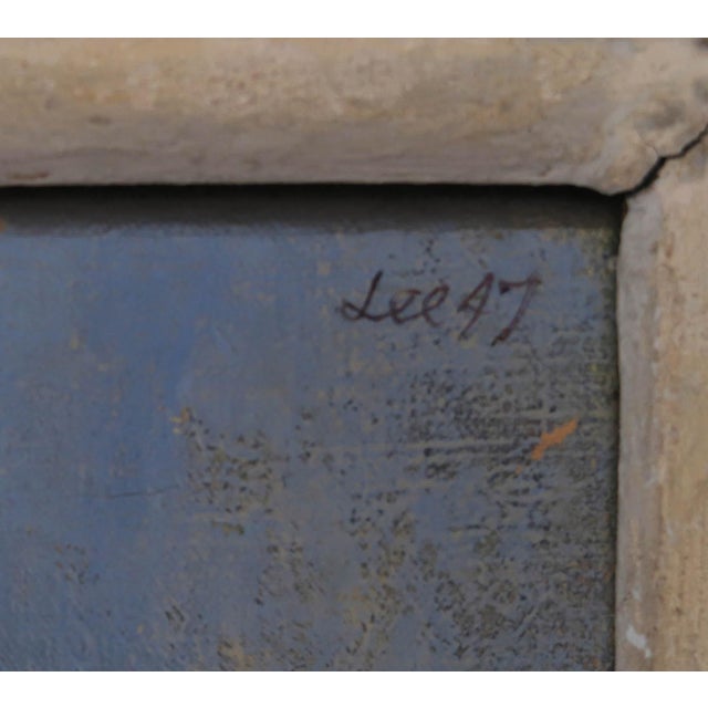 Robert Lee, Still Life Composition, 1947, Oil Painting on Canvas For Sale - Image 4 of 7