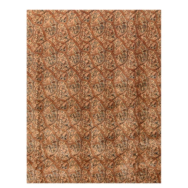 Traditional Antique Tabriz Rug 11'0'' x 16'2'' For Sale - Image 3 of 3