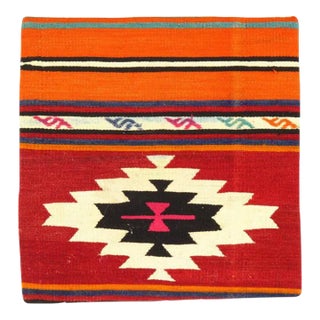 Vintage Hand Woven K124 Pillow 20" For Sale