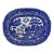 Antique Allerton’s Ltd Blue Willow Serving Platter Made in England - Circa 1830’s For Sale