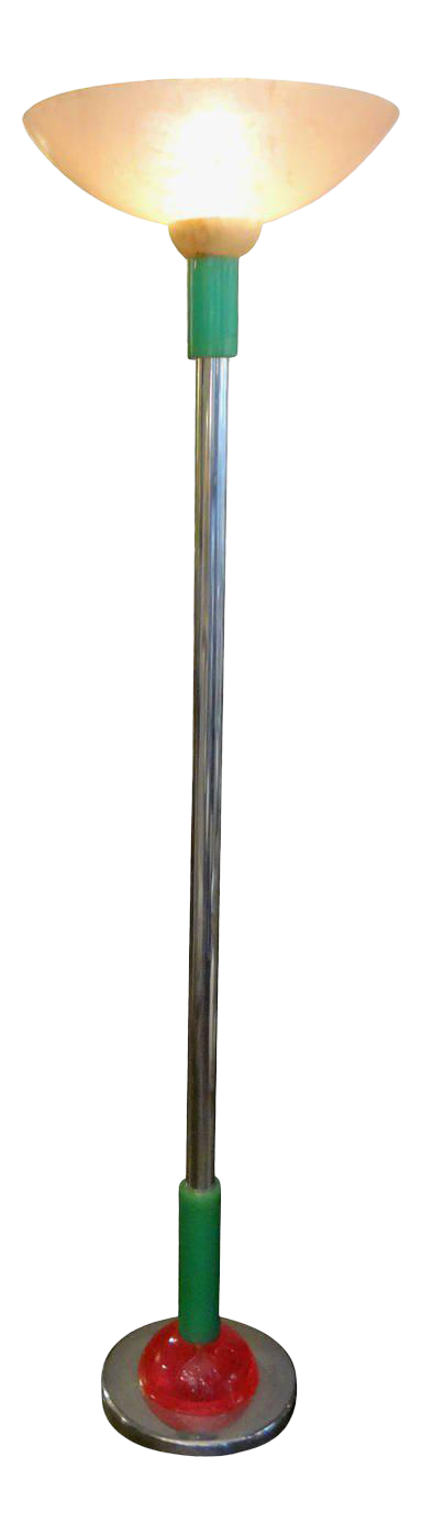 acrylic floor lamp lucite modern light