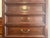 Wood Ethan Allen Medallion Solid Cherry Louis Philippe-Style Tall Chest With Pull-Out Slide For Sale - Image 7 of 12