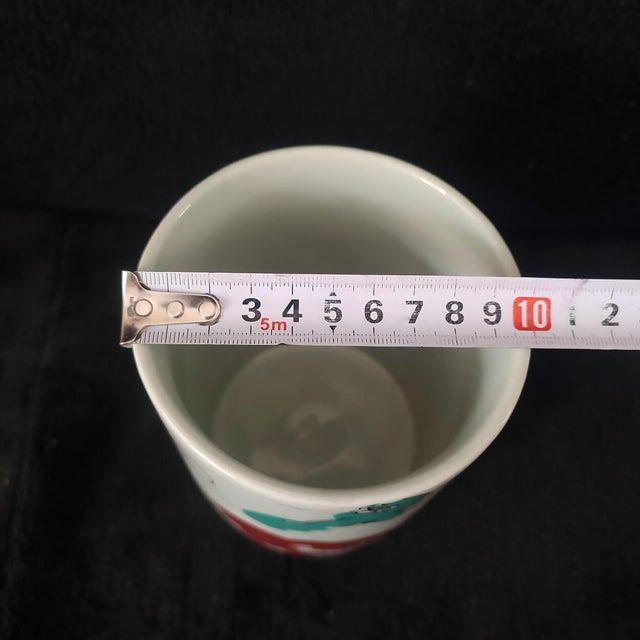 Chinese Ceramic Pot,Qianlong Marked Porcelain Brush Pot Hand Painted Auspicious Foo Dogs Pattern For Sale - Image 10 of 11