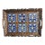 Mid-Century Wood & Tile Handled Tray For Sale