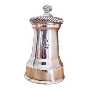 Antique Silver Plated Christofle Pepper Mill From Grand Hotel De La Cloche Dijon