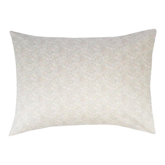 Pillowcase Made With Liberty Fabric Michelle Sand For Sale